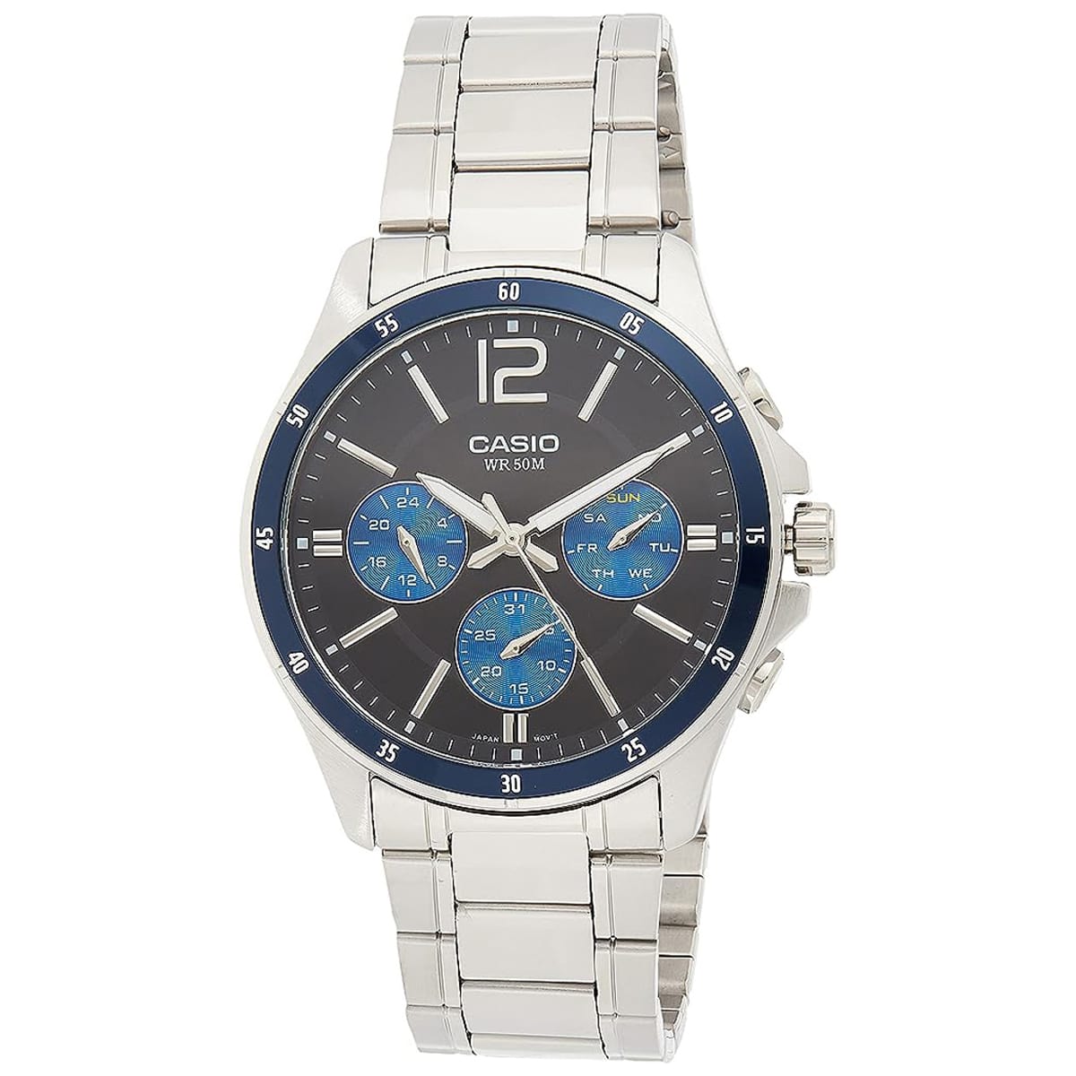MONTRE CASIO HOMME M.FONCTION ACIER
